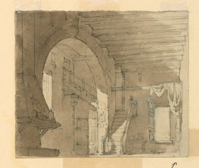 Decorontwerp, Interieur van Keuken door Luigi Ricci