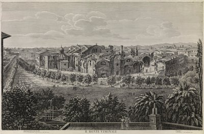 De Viminale Heuvel door Luigi Rossini