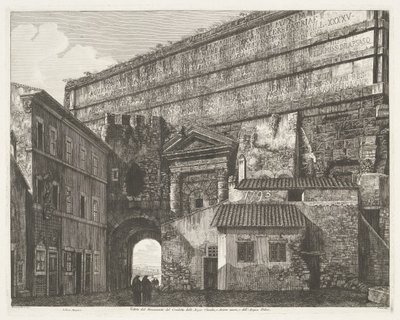 Porta Maggiore te Rome door Luigi Rossini