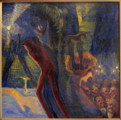 Herinneringen van een nacht door Luigi Russolo