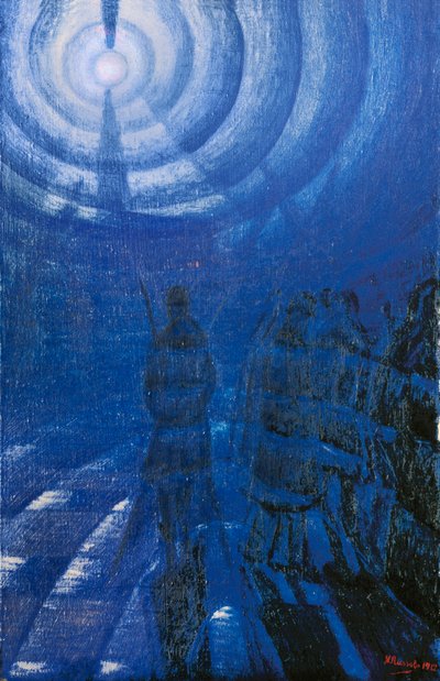 Soliditeit van mist door Luigi Russolo