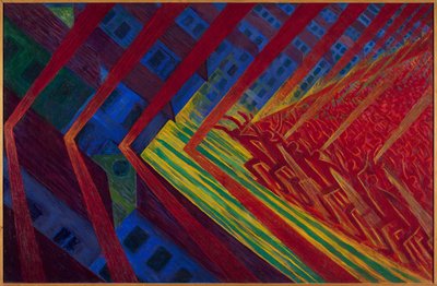 De Opstand door Luigi Russolo