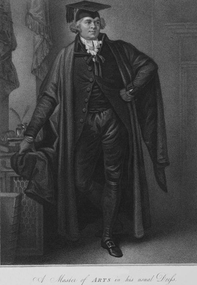 Een Meester in de Kunsten in zijn gebruikelijke Kleding, 1796 door Luigi Schiavonetti