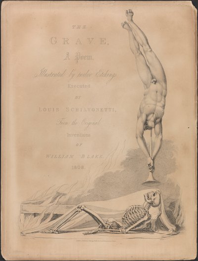 Robert Blair, Het Graf, Titelpagina door Luigi Schiavonetti