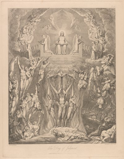 De dag des oordeels door Luigi Schiavonetti