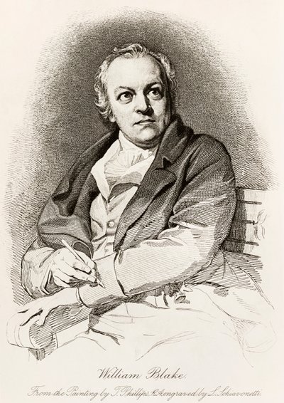 William Blake door Luigi Schiavonetti
