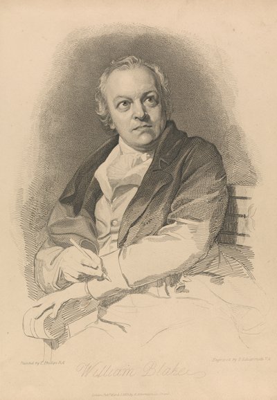 William Blake, frontispice door Luigi Schiavonetti