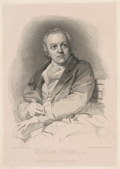 William Blake door Luigi Schiavonetti, after Thomas Phillips, R.A.