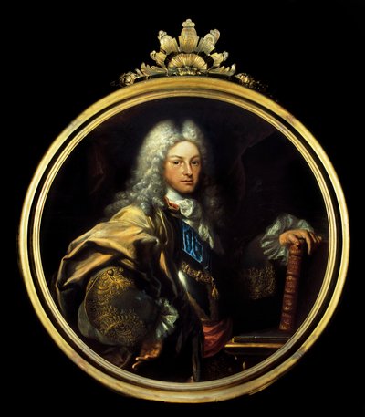Portret van Filips V (1683-1746) door Luis Egidio Melendez