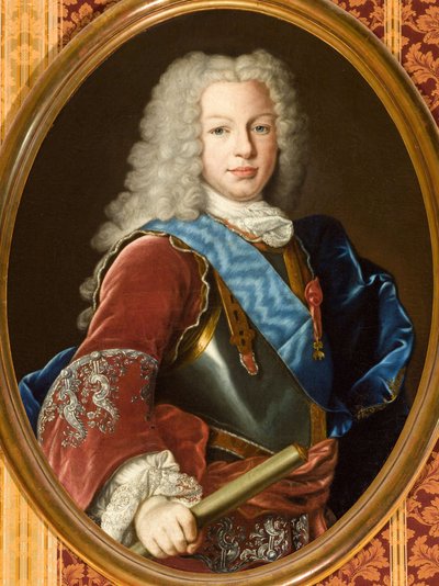 Rococo: Portret van Ferdinand VI van Spanje door Luis Egidio Melendez