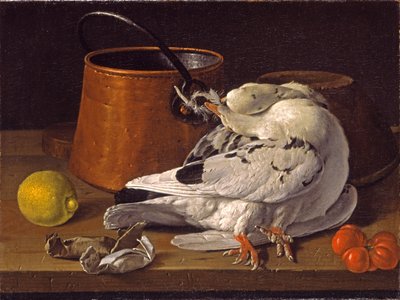 Stilleven met wild, ca. 1770 door Luis Egidio Melendez