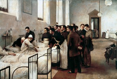 Het doktersbezoek door Luis Jimenez y Aranda