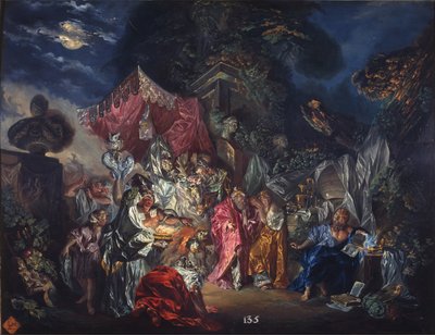 De waakzaamheid van Diogenes door Luis Paret y Alcazar