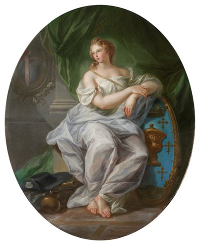 Allegorie van Galicië - Luis Paret Alcázar (1789)FXD door Luis Paret y Alcazar
