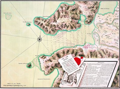 S. Phelipe de Porto Bello door Luis de Surville