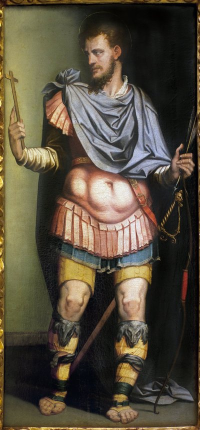 San Sebastian (martelaar van de 3e eeuw) door Luis de Vargas