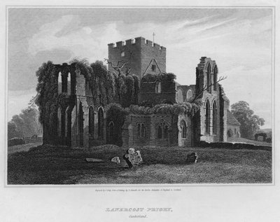 Lanercost Priory, Cumberland door Luke (after) Clennell