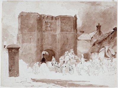 Hotspur Toren, Alnwick door Luke Clennell