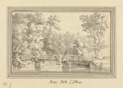 Een voetbrug door Luke Sullivan