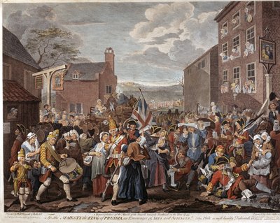 De Mars van de Garde naar Schotland in het jaar 1745 door Luke Sullivan