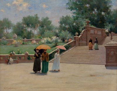 In het Park door Luther Emerson van Gorder