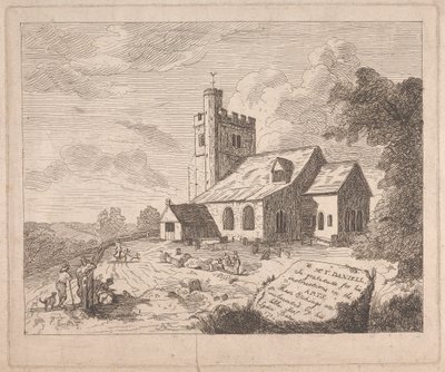 Little Missenden Kerk vanuit het zuidoosten door Lydia Bates