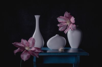 Elegant bloemstilleven door Lydia Jacobs