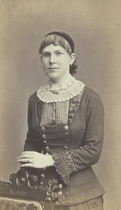 Portret van zittende vrouw, 1865 door Lyman W. Colby
