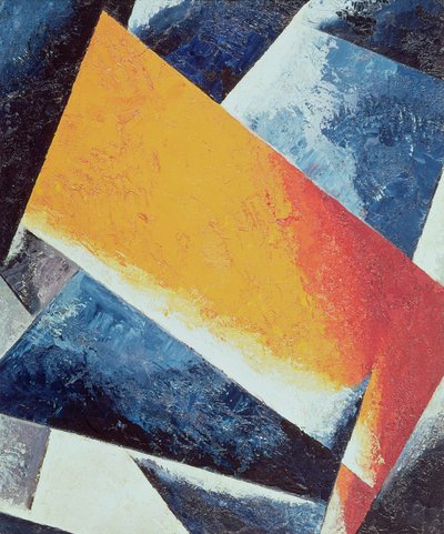 Architectonische compositie door Lyubov Sergeevna Popova