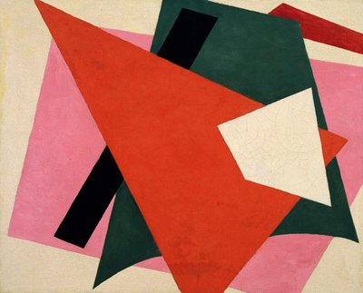 Architectonische schilderij door Lyubov Sergeevna Popova