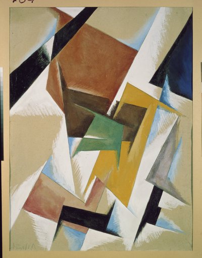 Compositie door Lyubov Sergeevna Popova