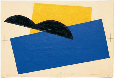 Borduurontwerp voor Verbovka Village Folk Centre, 1917 door Lyubov Sergeevna Popova