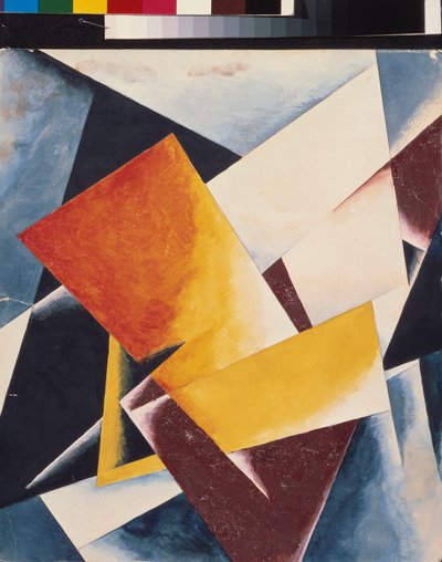Architectonische schilderij door Lyubov Sergeevna Popova