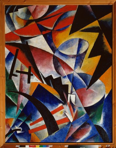 Architectonische schilderij door Lyubov Sergeevna Popova