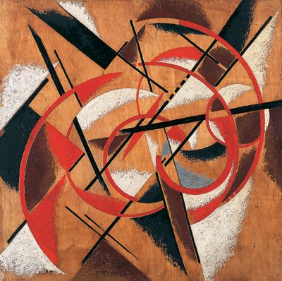 Ruimte Kracht Constructie door Lyubov Sergeevna Popova