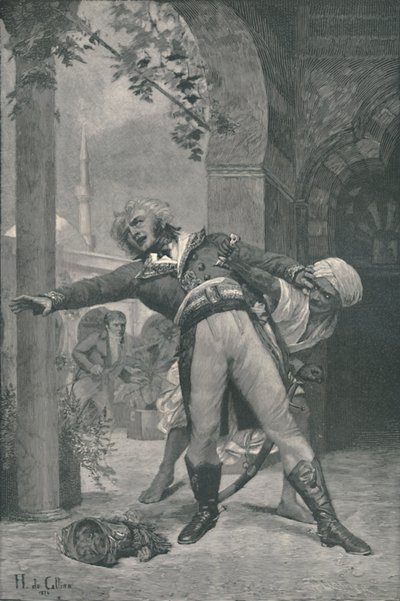 De moord op Kléber in Caïro, 14 juni 1800 door Horace de Callias