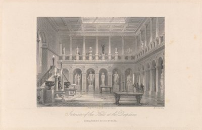 Interieur van de Hal in de Deepdene door M. J. Starling