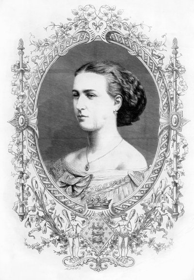 Prinses Alexandra 1844-1925, 1862 door M. Jackson