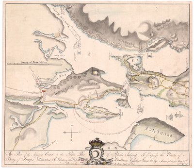 Een plan van Rhode Island door Seix door M. Seix