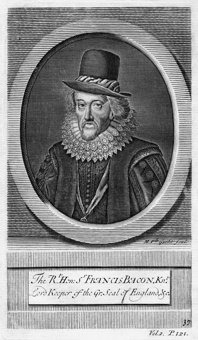 Sir Francis Bacon, Viscount St Albans, Engels filosoof, wetenschapper en staatsman door M. van de Gucht