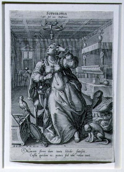 Sophronia, uit een serie die 