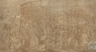 Een Romeinse triomf door Maarten de Vos
