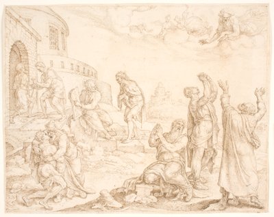 Een dimitte nobis (en vergeef ons) door Maarten van Heemskerck