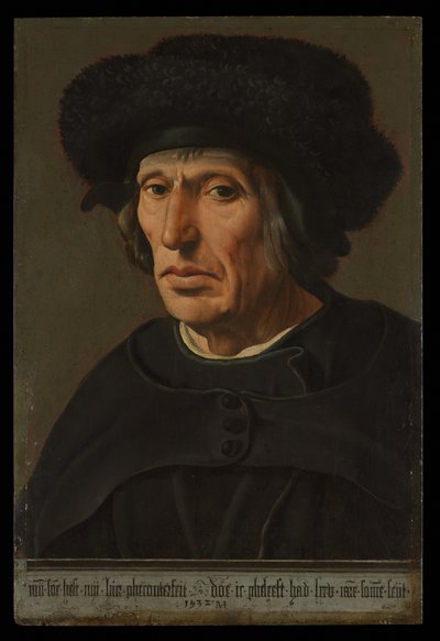 Jacob Willemsz van Veen (1456-1535), de vader van de kunstenaar door Maarten van Heemskerck