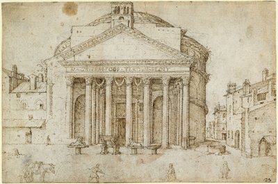 Pantheon door Maarten van Heemskerck