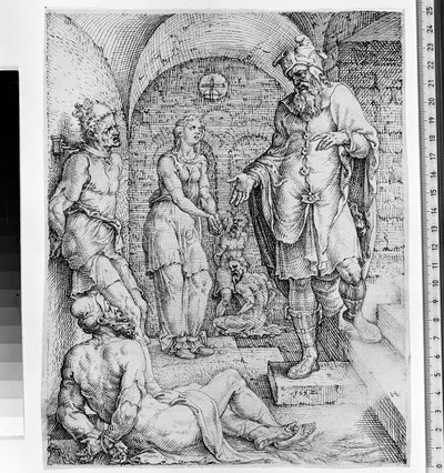 De bevrijding van de gevangenen door Maarten van Heemskerck