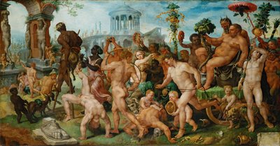 De Triomftocht van Bacchus, ca. 1536 door Maarten van Heemskerck