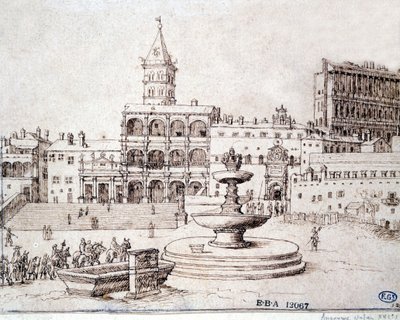 Rome door Heemskerke door Maarten van Heemskerk
