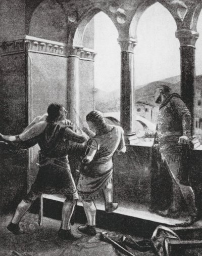 De Moord op Infante Don Juan door Macario Marcoartu