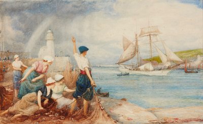 Terugkeer van een walvisvaarder door Macbeth Robert Walker